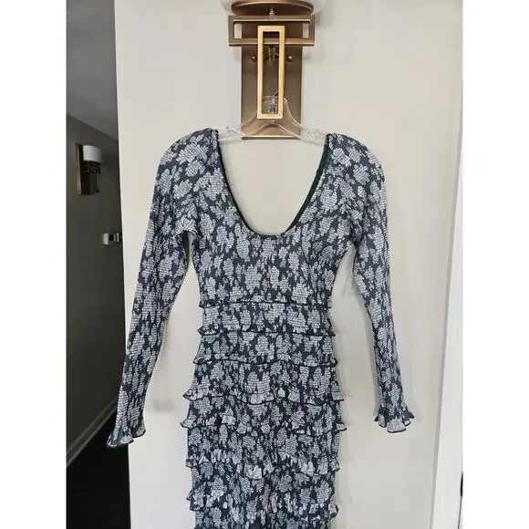 teal lace long sleeve dress Molly 3/4 Sleeve Lace Swing Dress, Teal – Jolie Moi Retail